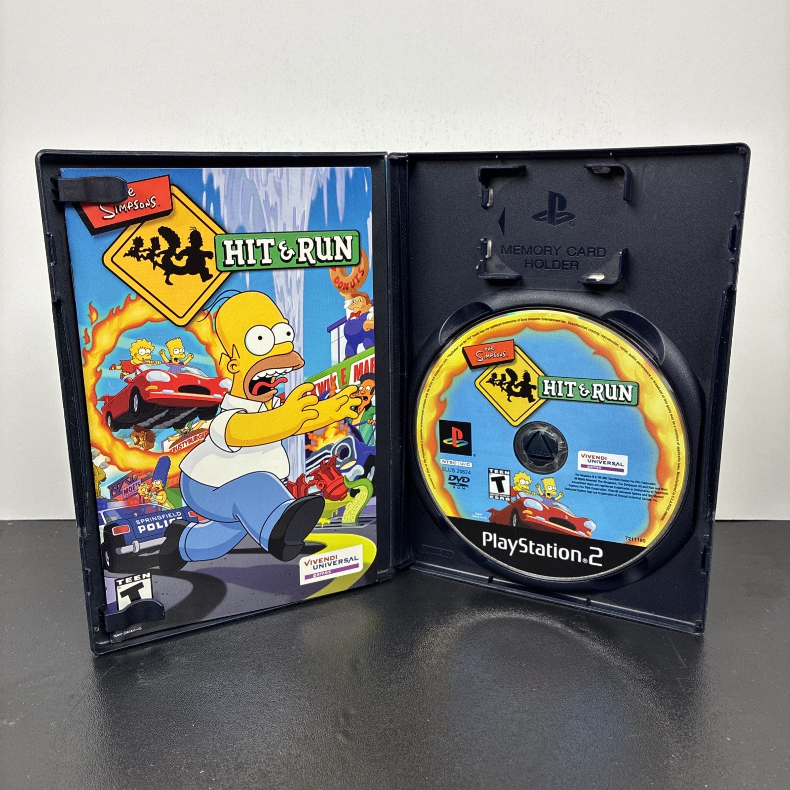 The Simpsons Hit And Run – PS2 CIB Super Clean See Pics For Condition