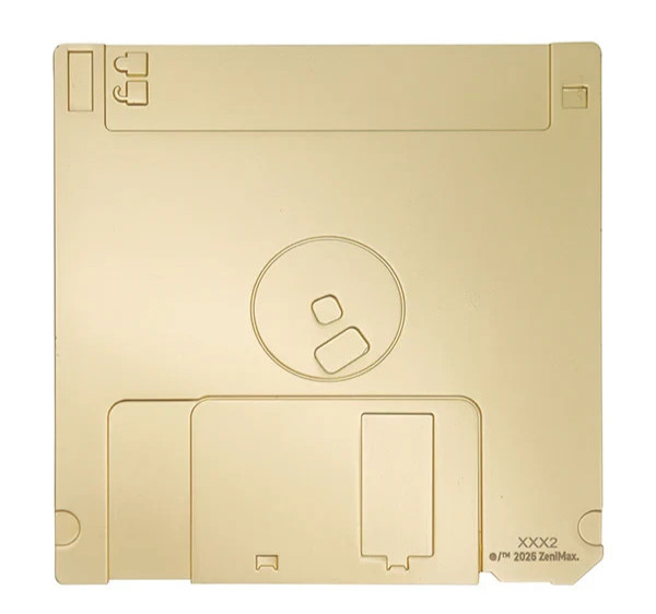 DOOM Floppy Disk Replica Gold Plated Numbered 1/5000 Presale