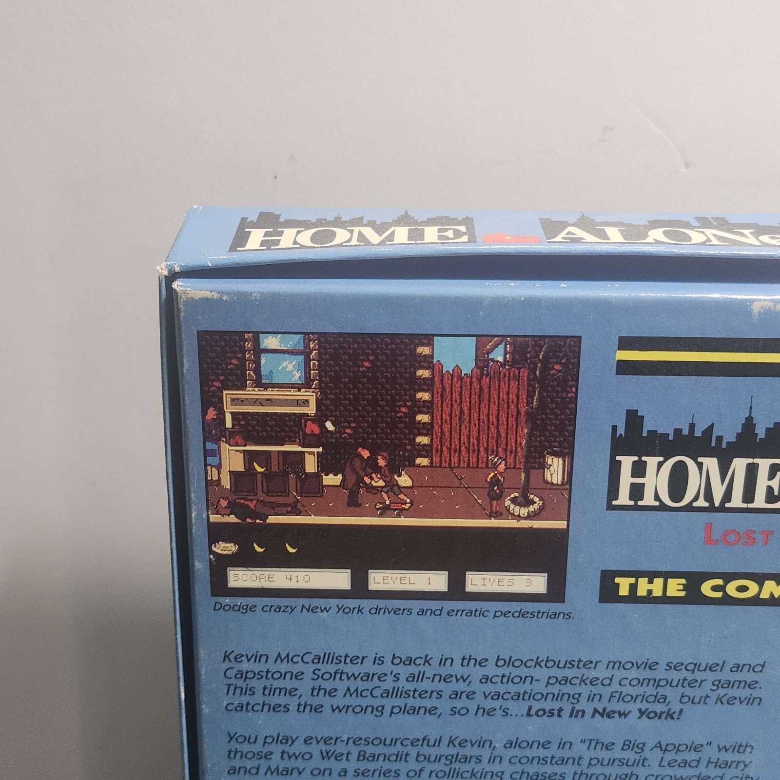 Home Alone 2 Lost in New York (IBM PC 3.5″ US) Action *Capstone Big Box complete