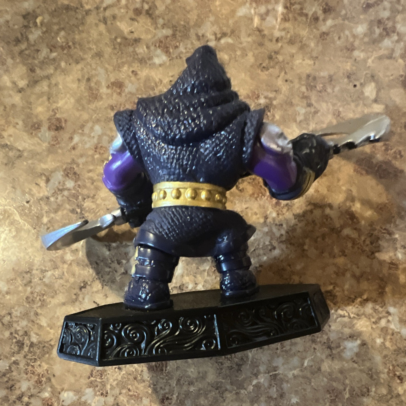 Activision Skylanders Chop Chop Character Figure on Base Black/Blue