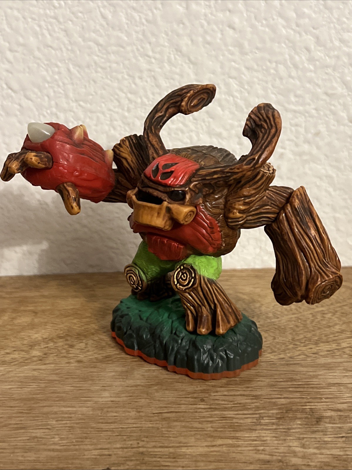 Skylanders Giants Gnarly Tree Rex 4” Figure Orange PVC ACTIVISION