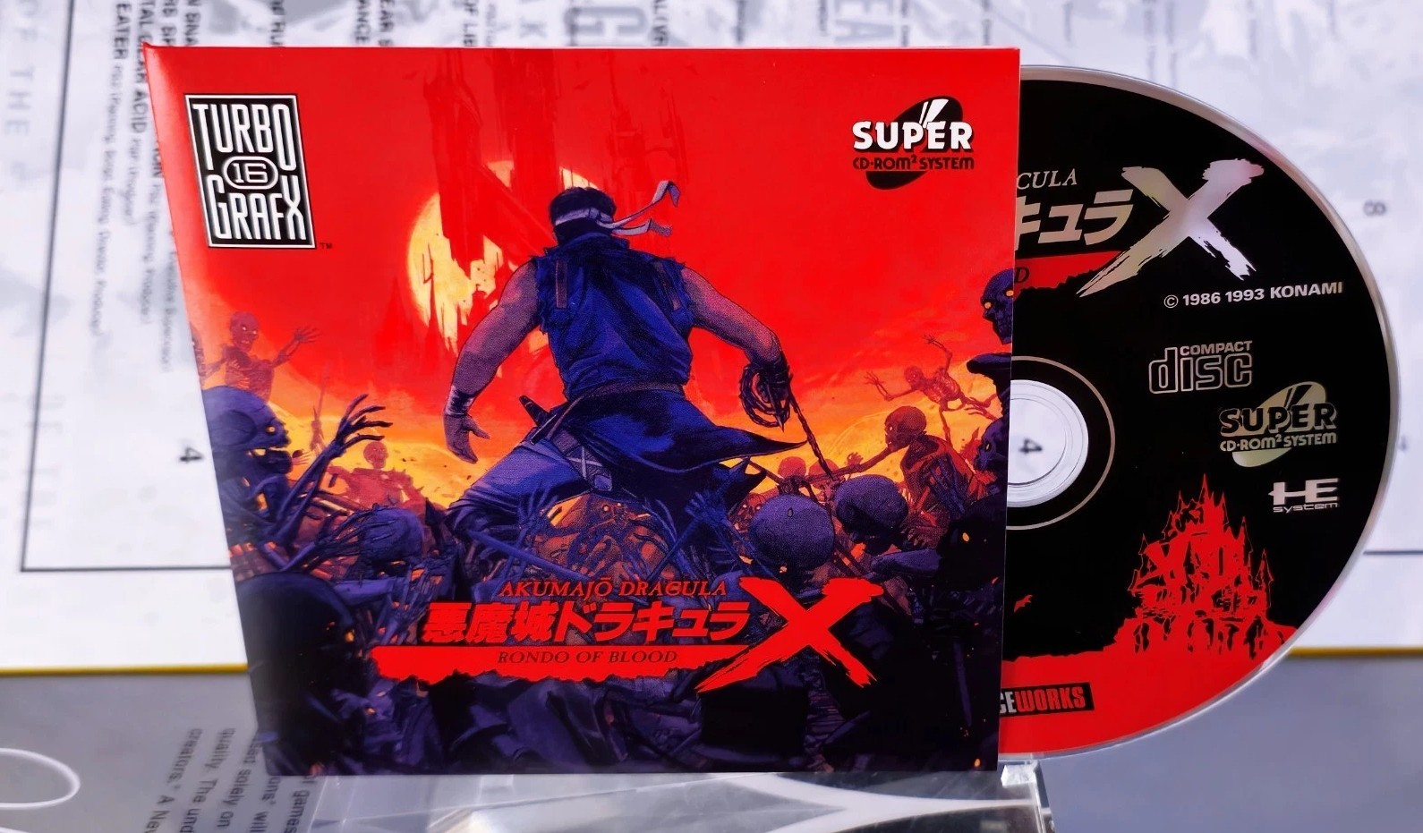 PC Engine PCEWorks Akumajô Dracula X (English) – Turbo Duo