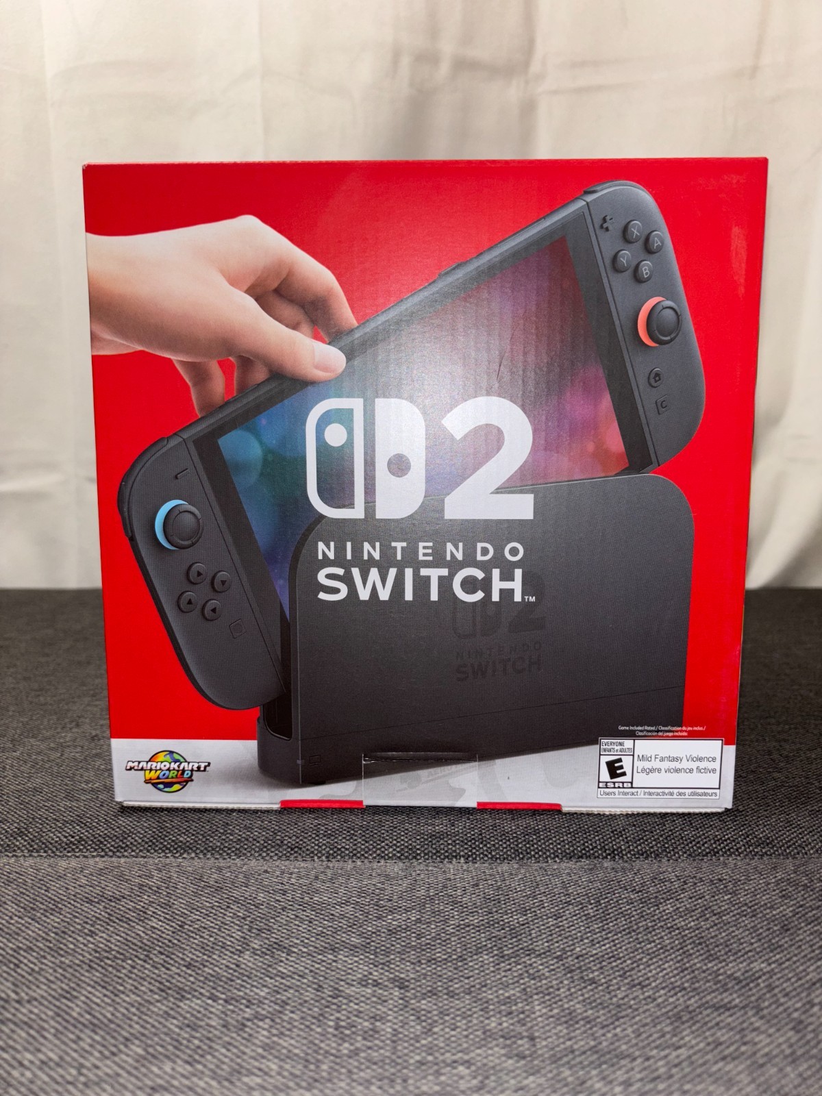 Nintendo Switch 2 + Mario Kart World Bundle 6614325 BNIB IN HAND SHIPS TODAY