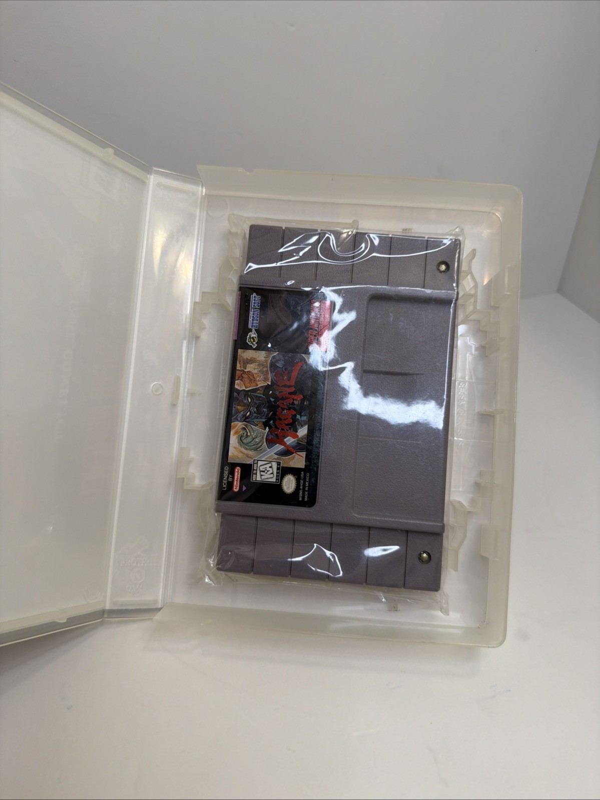 Hagane The Final Conflict Super Nintendo Game SNES Authentic +Collector Case