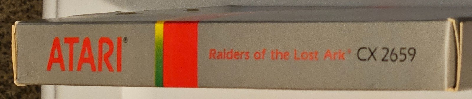 Raiders of the Lost Ark Atari 2600 “RAIDERS LOST ARK” Variant Misprint CIB WORKS