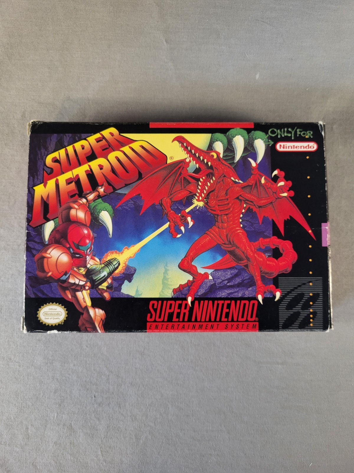Super Metroid, SNES, Complete, Authentic!