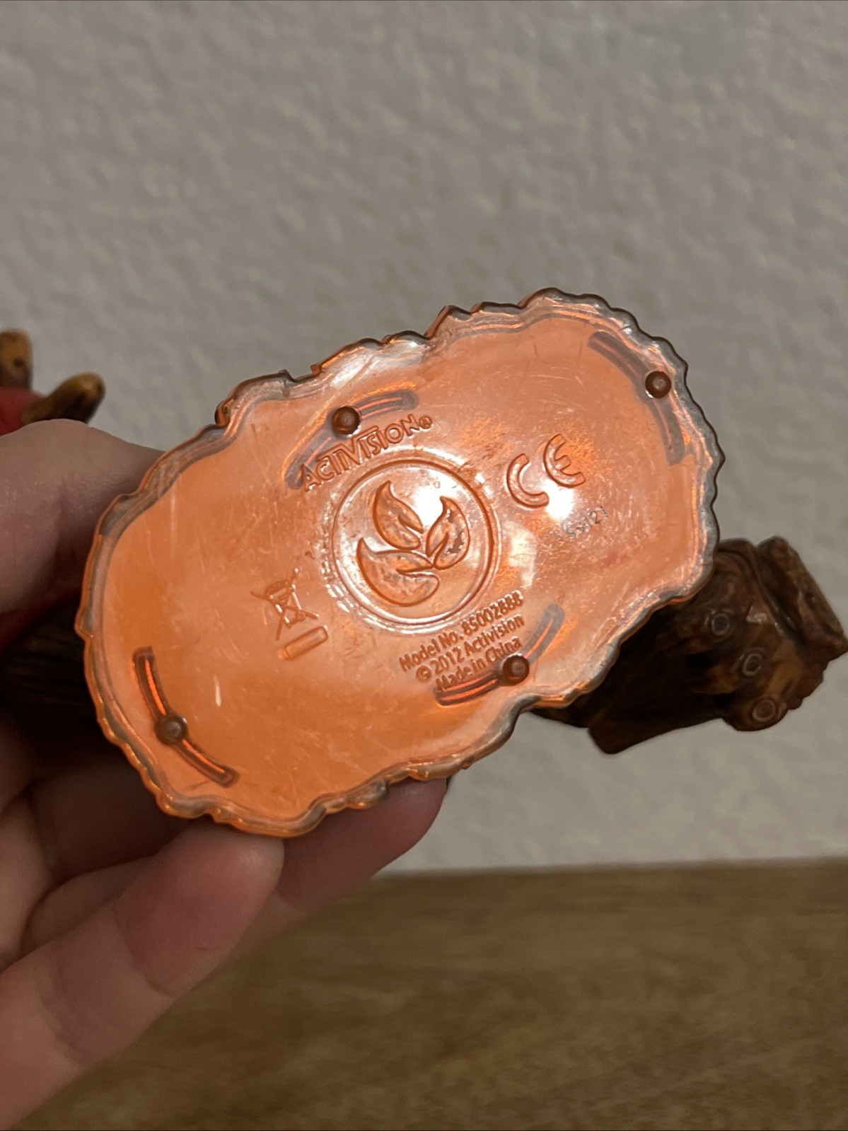 Skylanders Giants Gnarly Tree Rex 4” Figure Orange PVC ACTIVISION