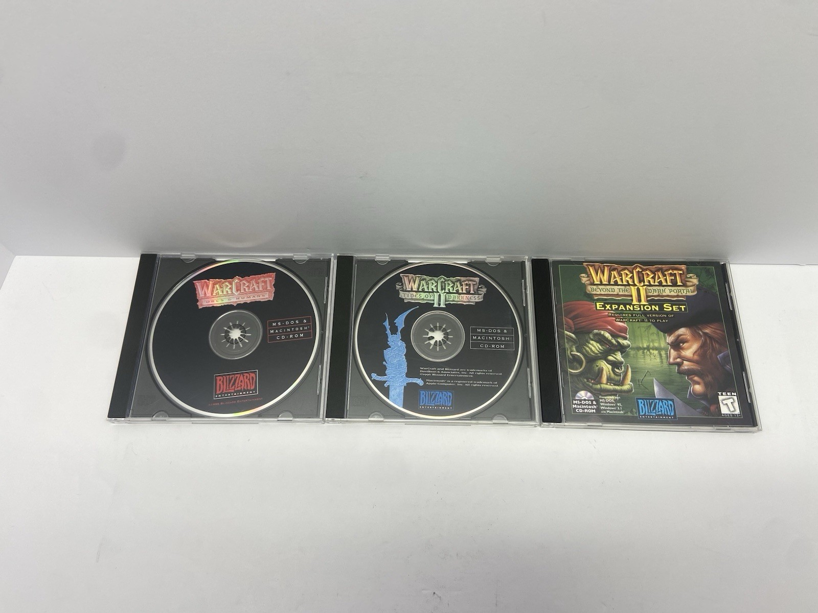Blizzard Computer Game Warcraft Battle Chest 1996 Windows & Mac
