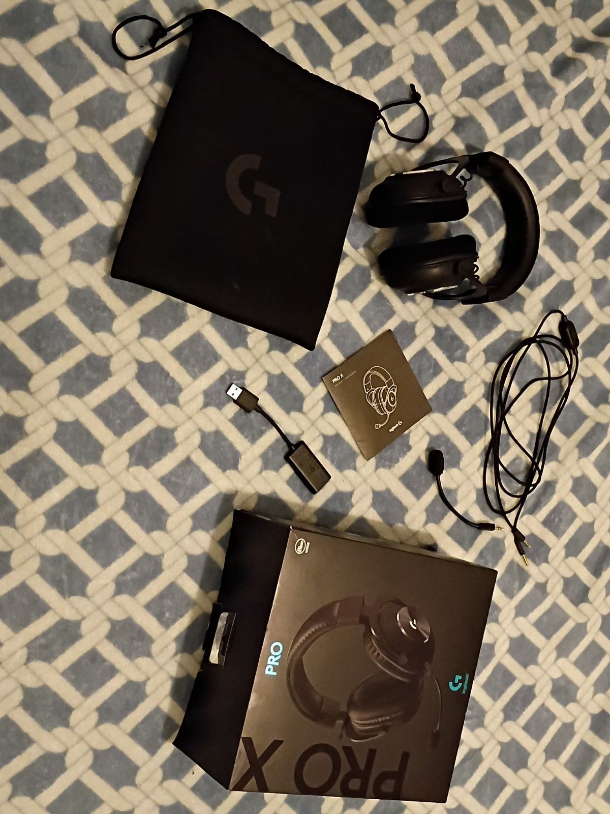 Logitech G PRO X Gaming Headset (2nd Generation) with Blue Voice, DTS Headphones
