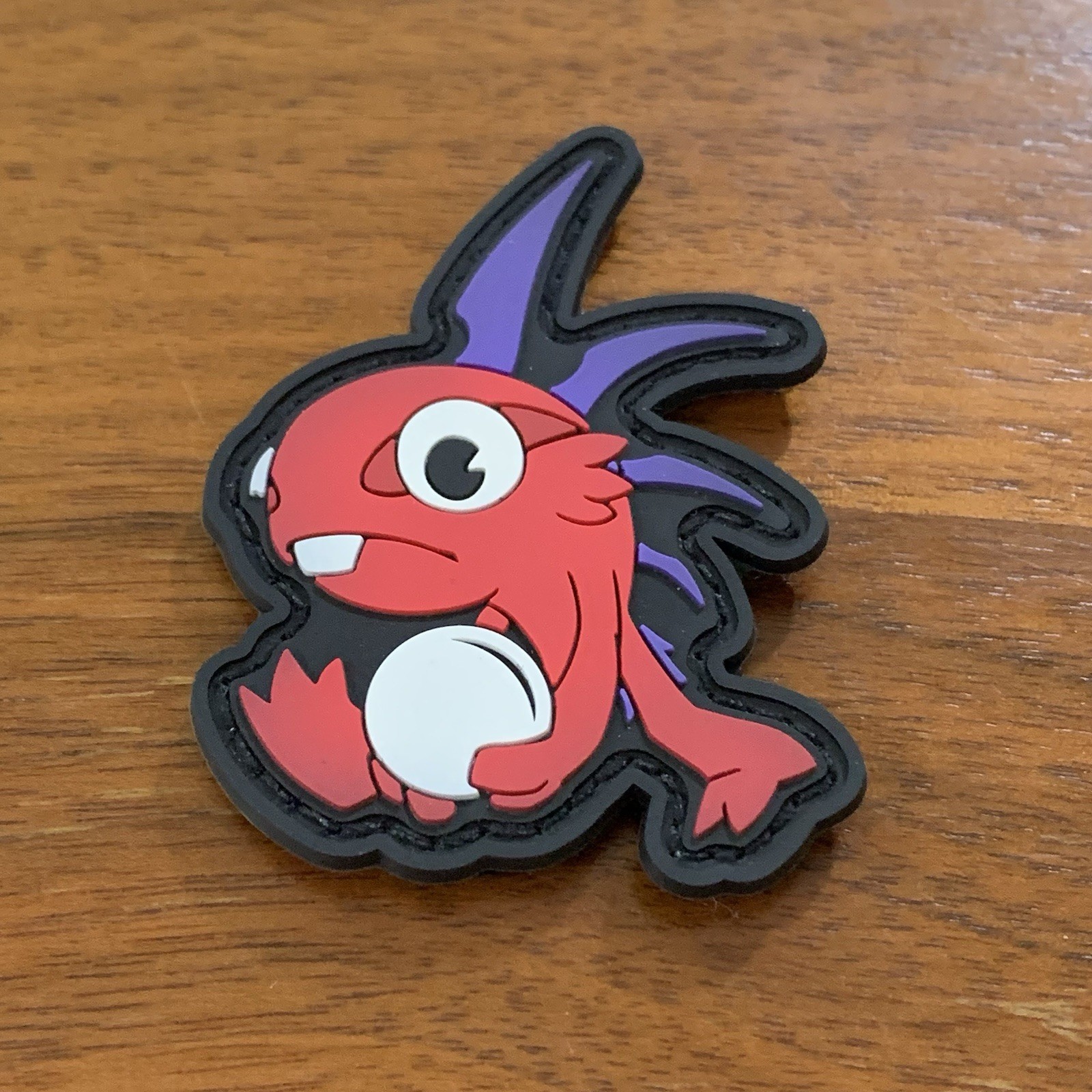 Blizzard Blizzcon Badge Patch Backpack Bag World Of Warcraft Red Murloc Murgle