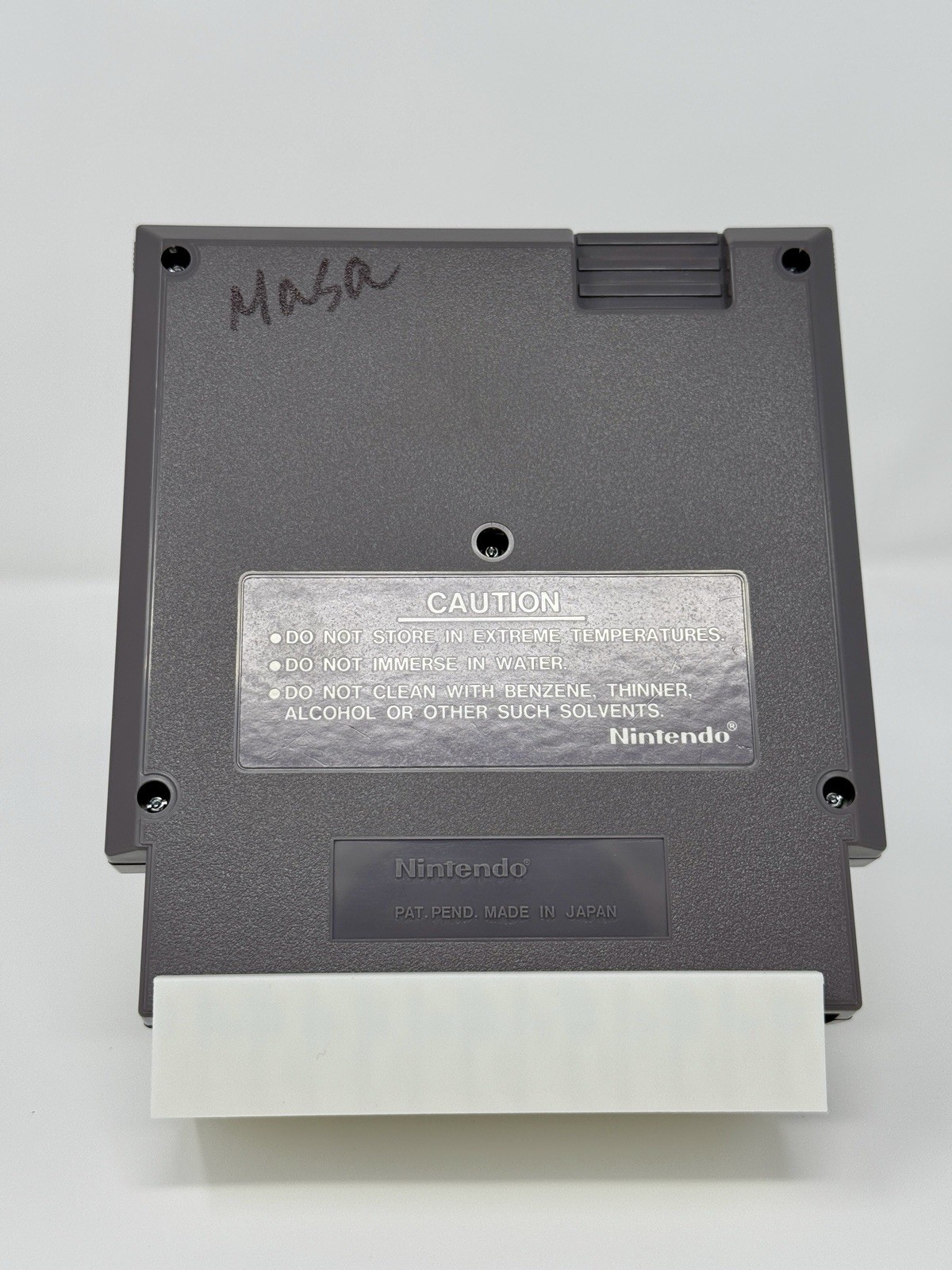 Gyromite First Print Matte Sticker Box and Game Only NO MANUAL READ Nintendo NES
