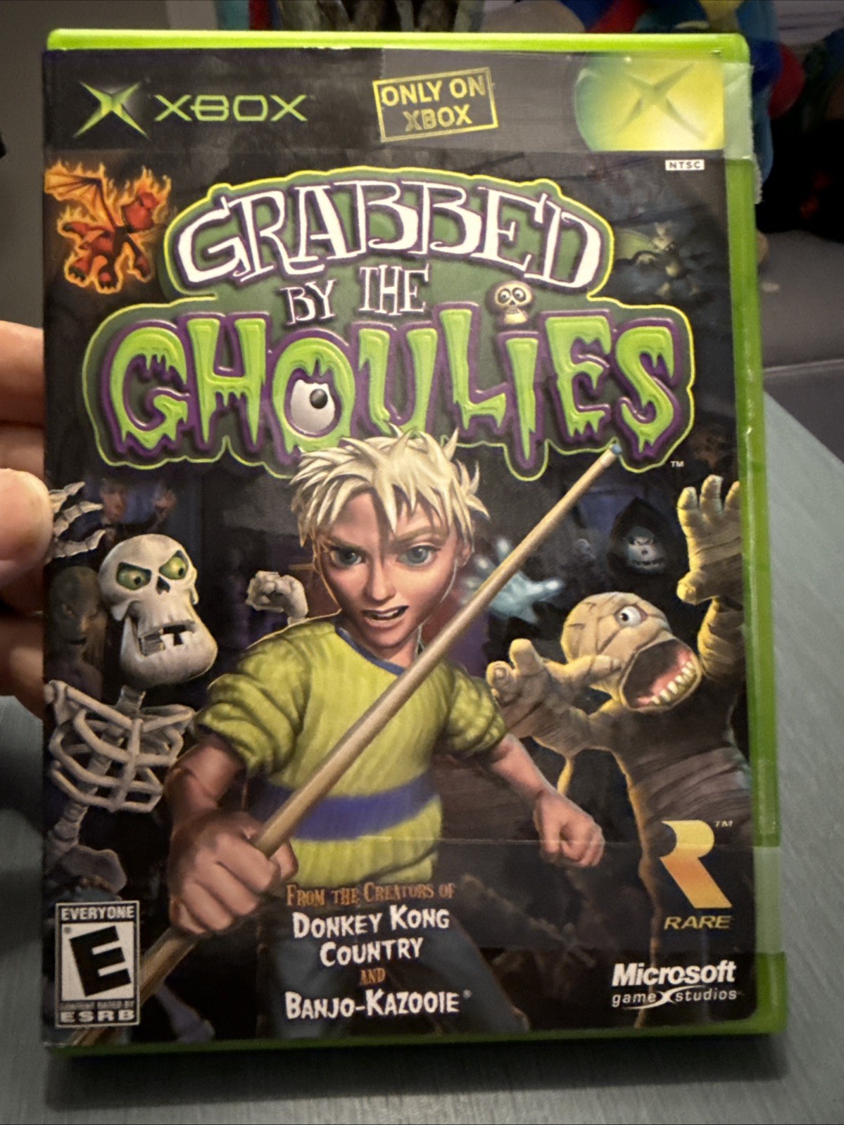 Grabbed by the Ghoulies (2003) Microsoft Xbox – Complete with Manual