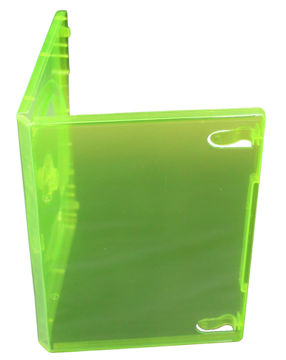 Microsoft XBOX 360 Translucent Green Video Game Replacement Shell Storage Cases