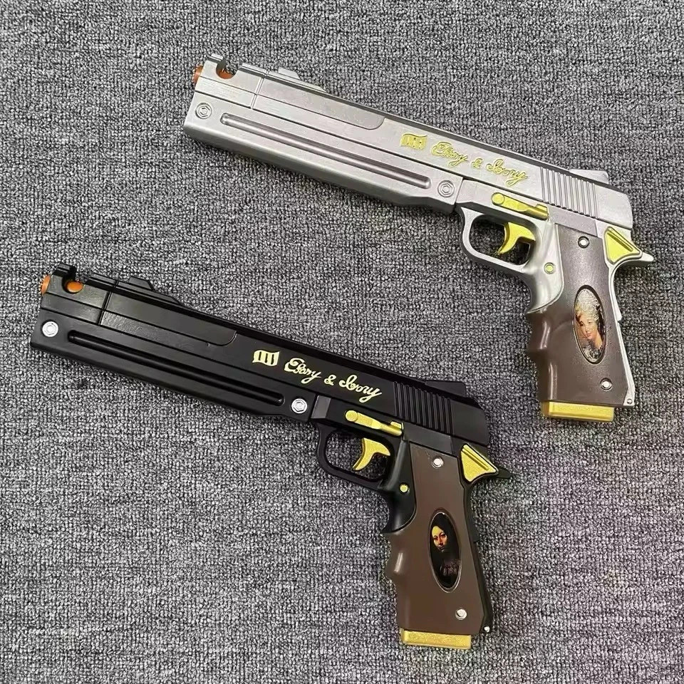 DMC Dante Ebony & Ivory Revolver Set – High-Quality Prop Guns – Devil May Cry