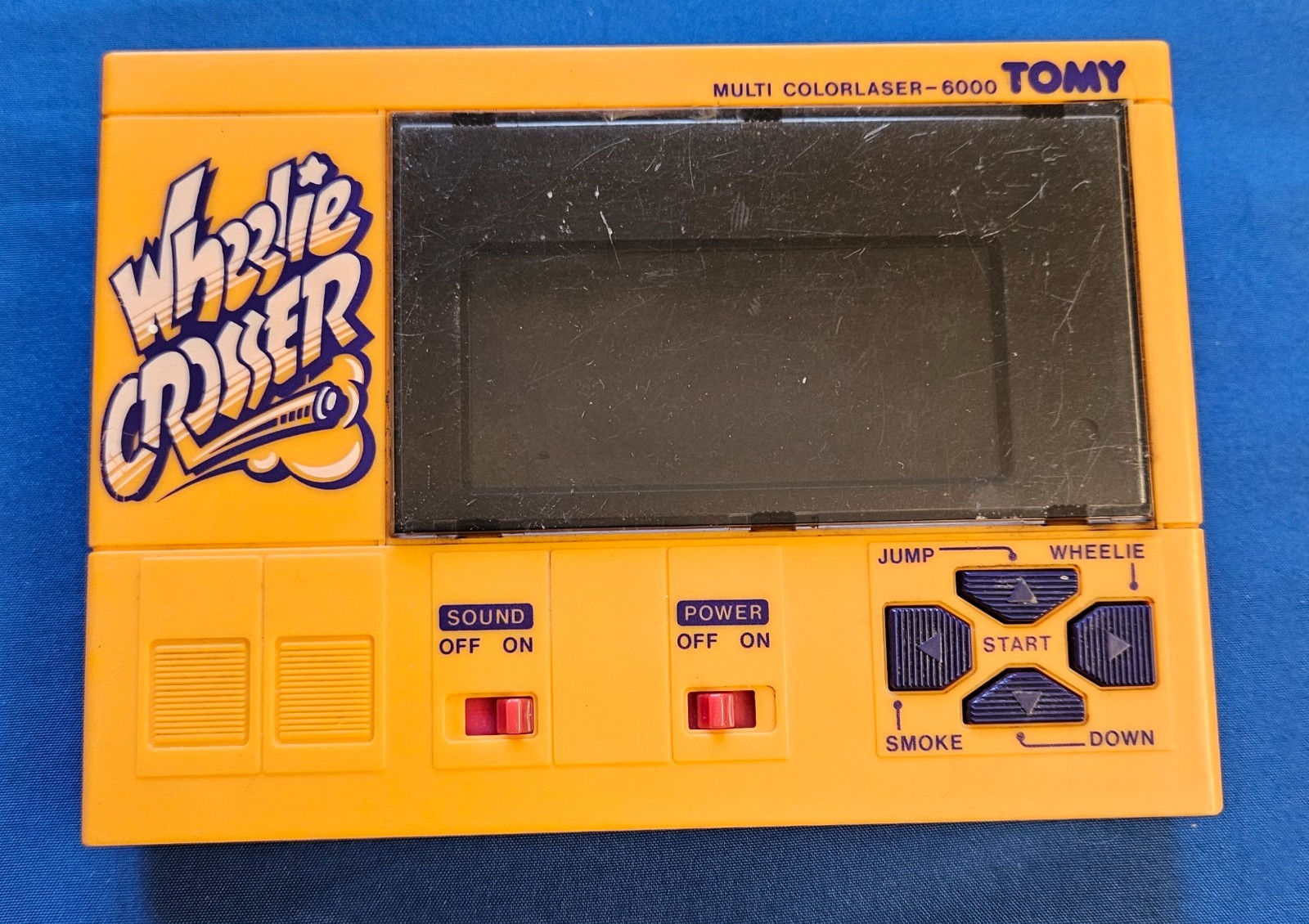 Tomy Wheelie Crosser mega colour handheld Game&watch lcd game