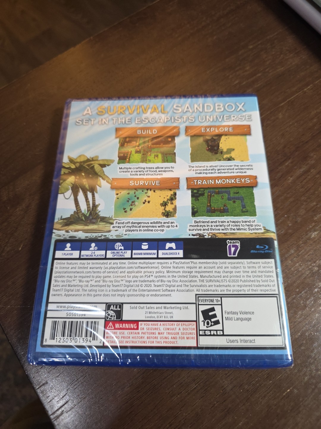 The Survivalists – Sony PlayStation 4