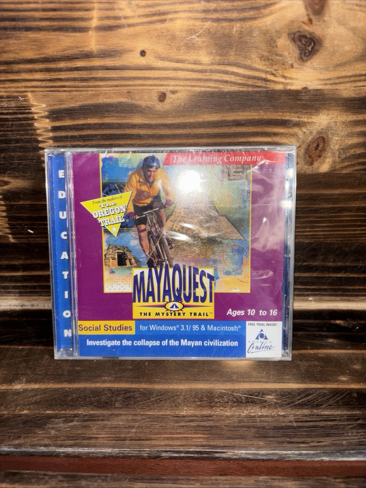 MayaQuest: The Mystery Trail PC 1995 Disc Factory Sealed