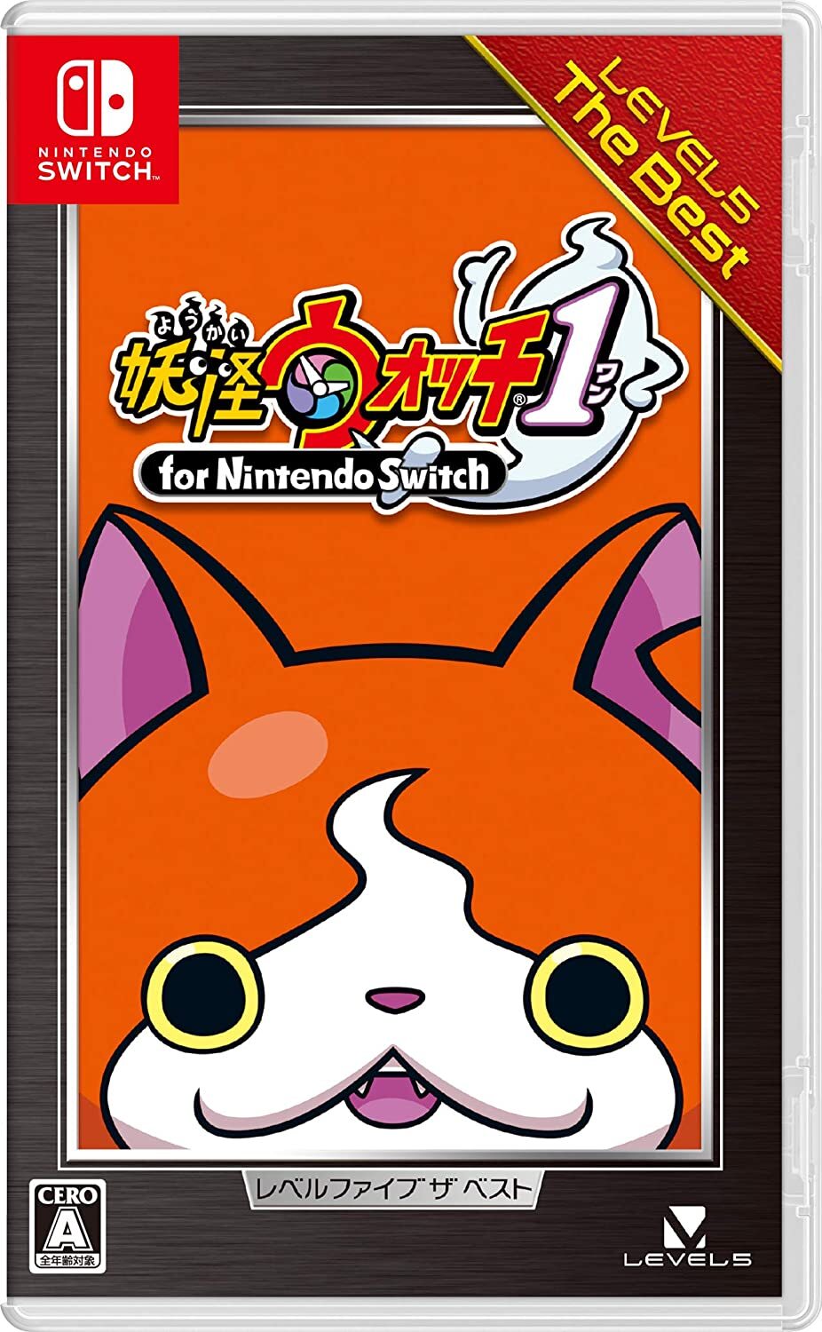 Yo-Kai Watch 1 Yokay BEST Game Level Five Nintendo Switch JP USED