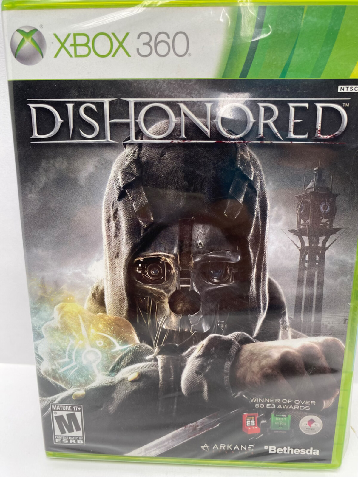 2012 Dishonored Microsoft Xbox 360 video game sealed new in box Arkane Studios