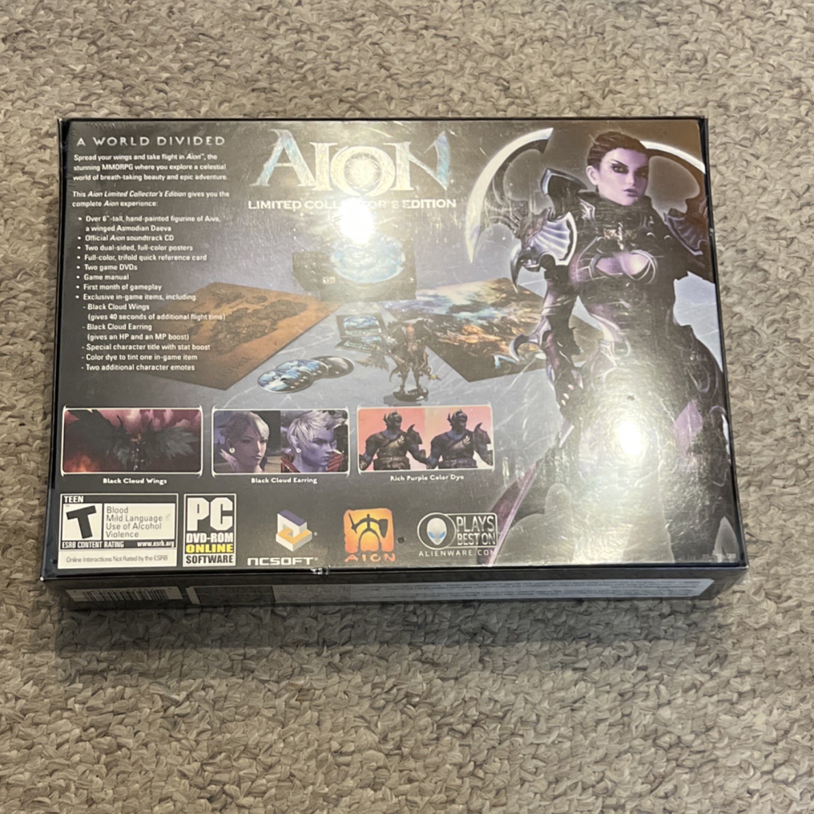 FACTORY SEALED Aion Limited Collectors Edition Online