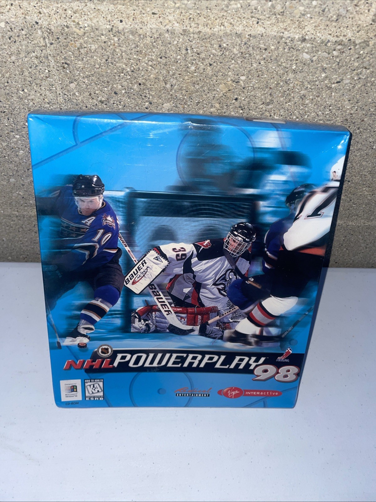 NHL PowerPlay 98- Ice Hockey Game-Rare – PC Big Box – New Sealed