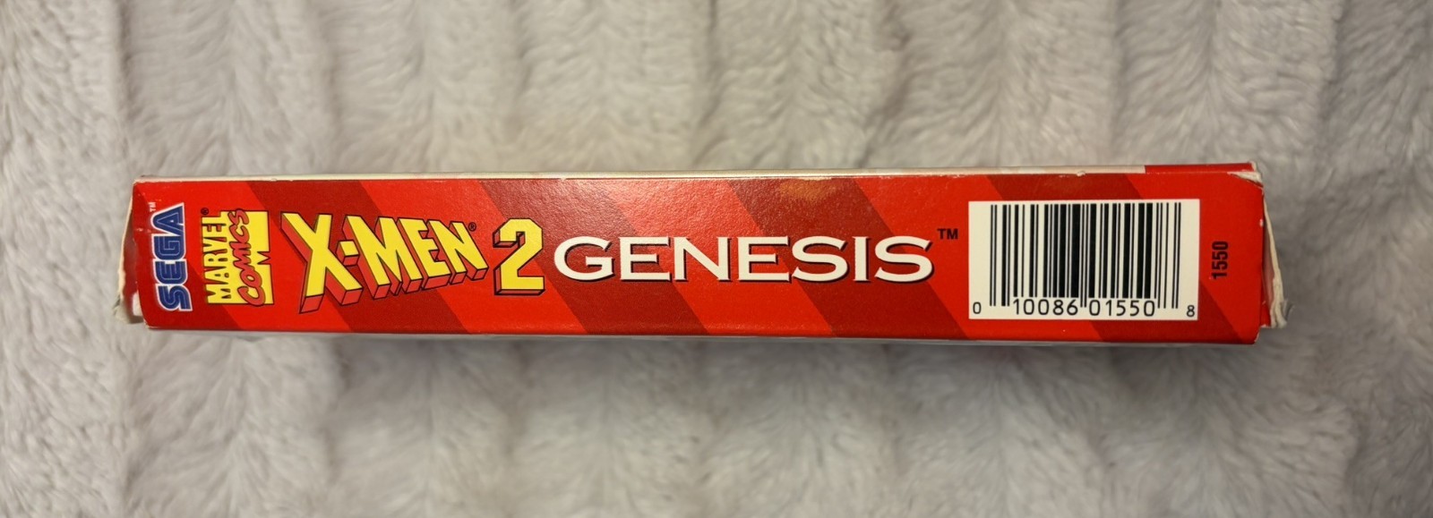 X-Men 2: Clone Wars Sega Genesis Complete CIB w/ Manual Holographic Box 1 Owner