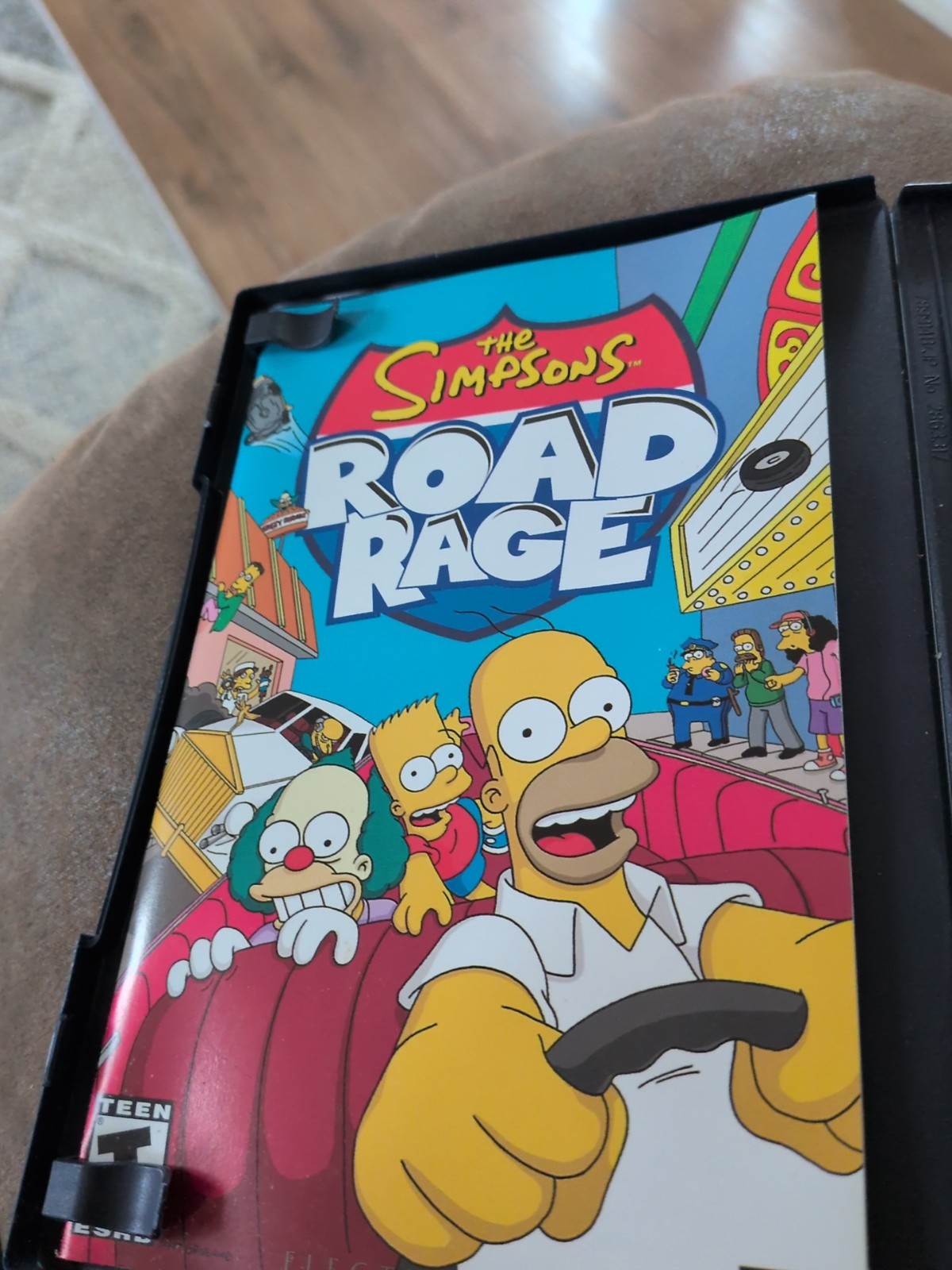 The Simpsons Road Rage PS2 PlayStation 2 + Reg Card Complete – 1 Year Warrant..