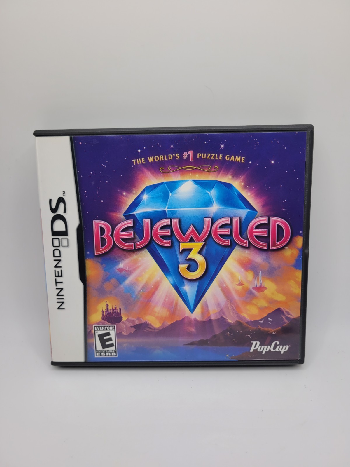 Bejeweled 3 (Nintendo DS, 2011) CIB Complete W/ Manual & Slip Cover – Tested!