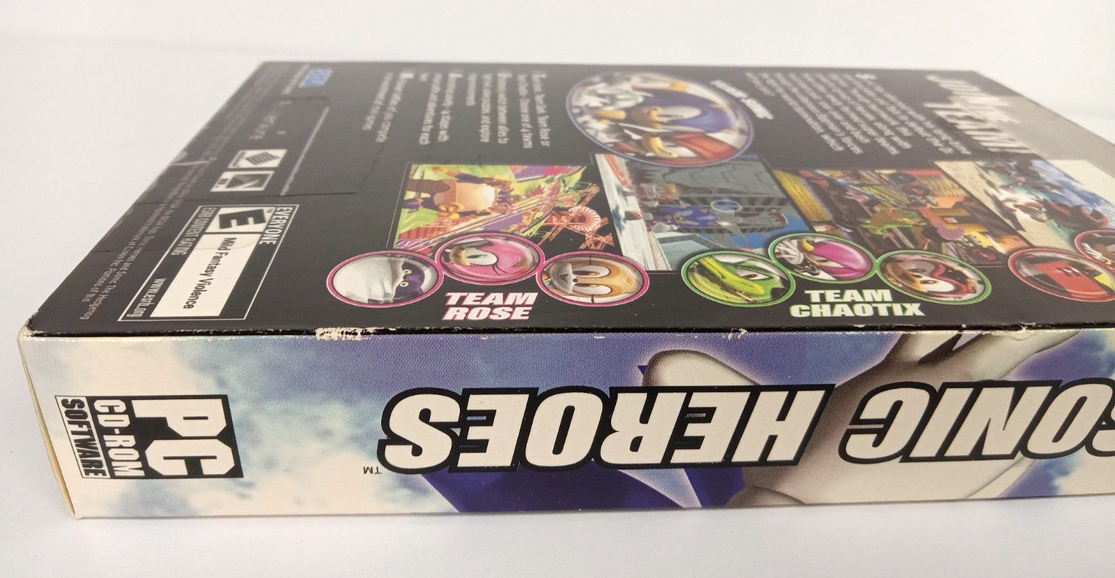 Sega Sonic Heroes (PC Game, 2004) – CIB Complete, Rare Big Box! – Free Ship!