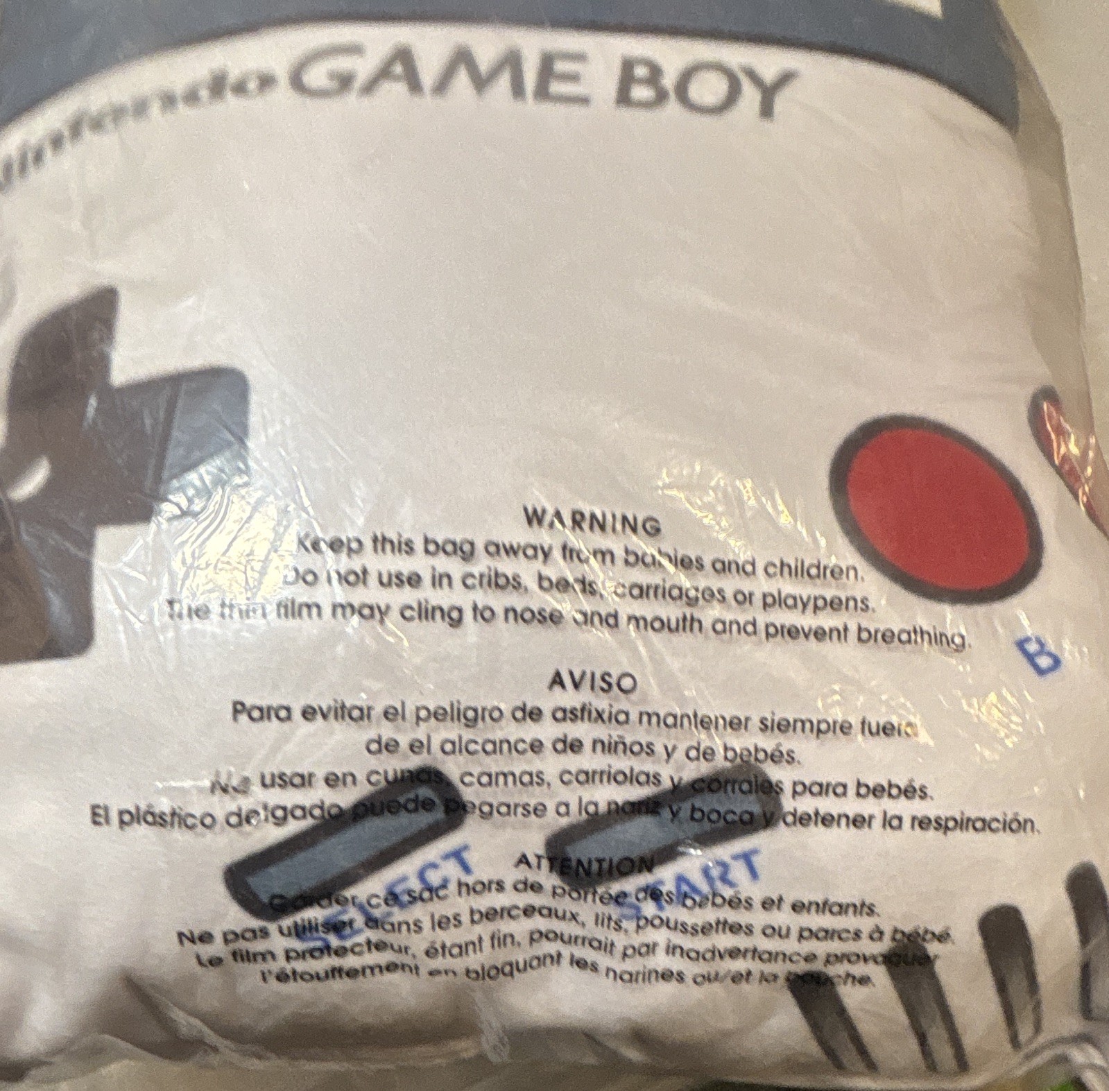 Nintendo Game Boy Pikachu Plush – Pokémon Yellow Version, Sealed, 1999