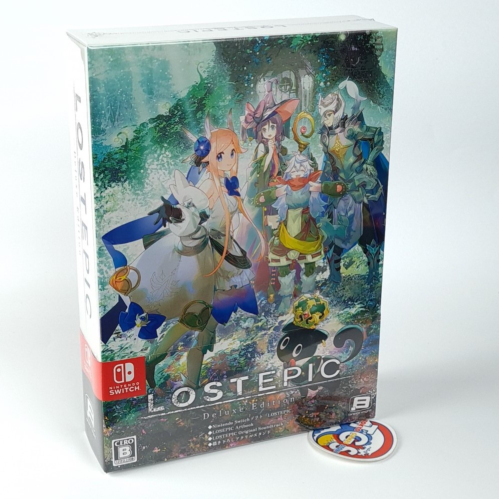 Lost Epic Deluxe Limited Edition Switch Japan New (Game in Eng,Fra,Ger,Esp,Por)