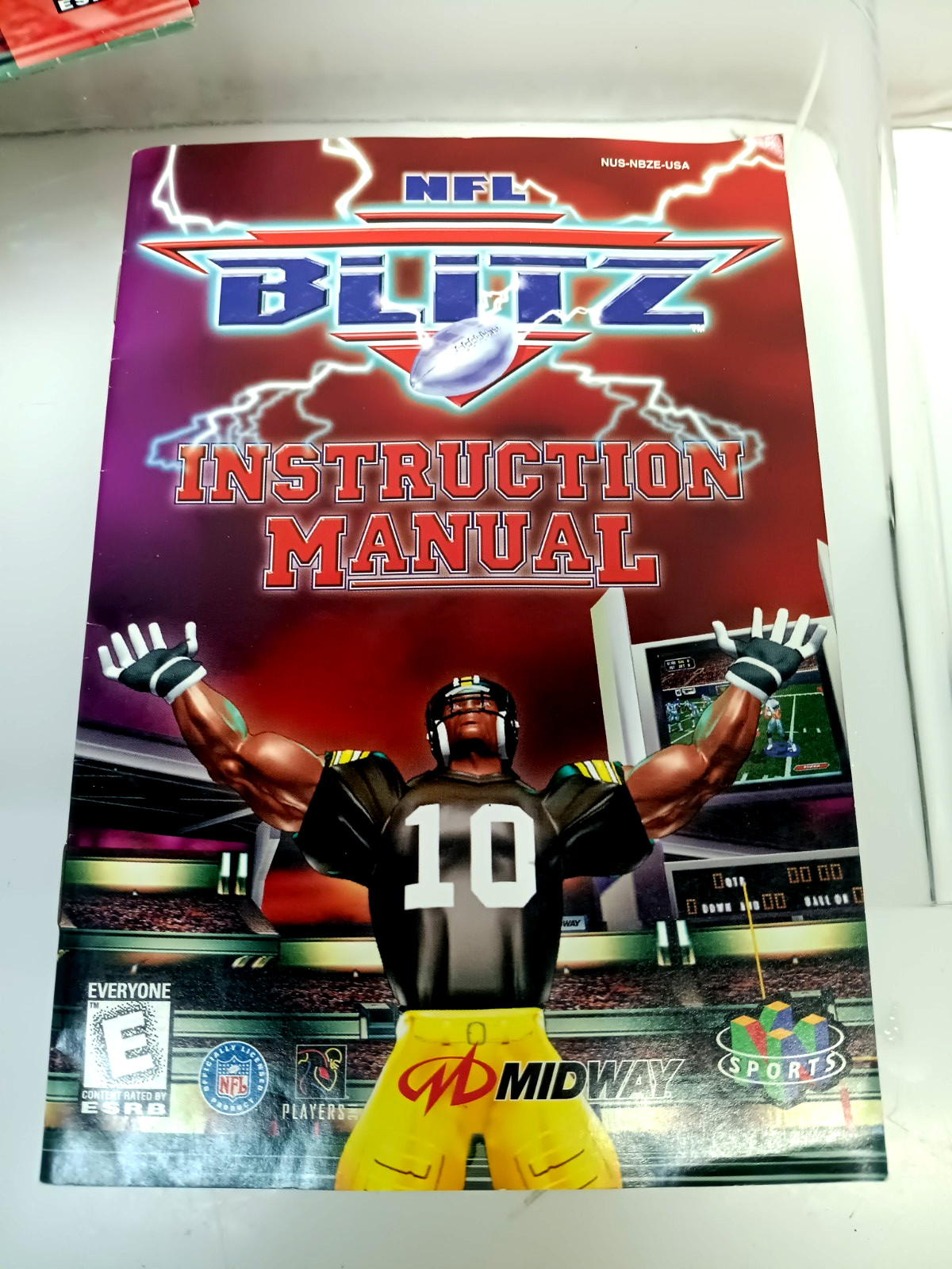 NFL Blitz (Nintendo 64, 1997) Game-Box & Manual TESTED WORKS SEE PICS