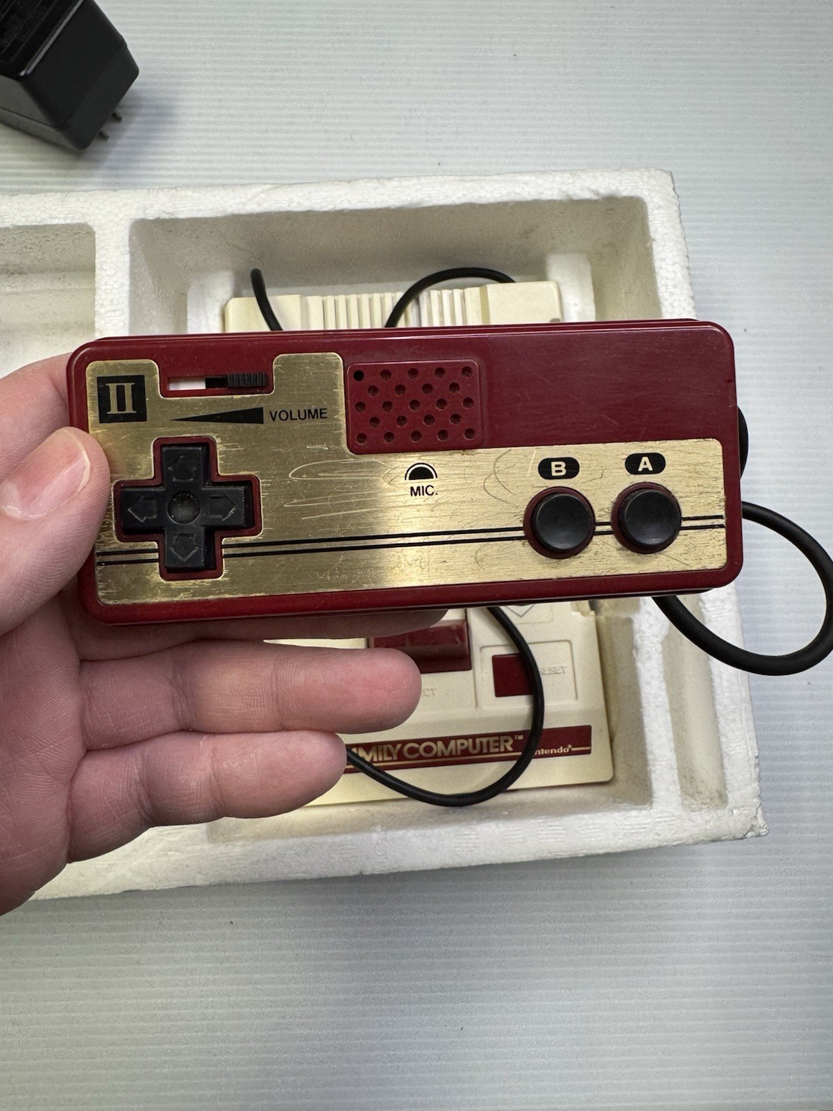 Famicom Console System HVC-001 Nintendo FC Japan With Box and Manuals