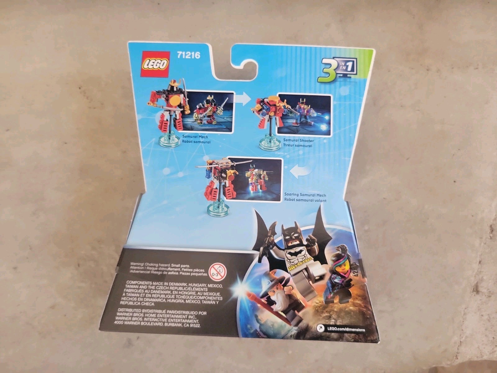 LEGO Dimensions Fun Pack 71216 Ninjago Nya with Samurai Mech 3-in-1 (2016)