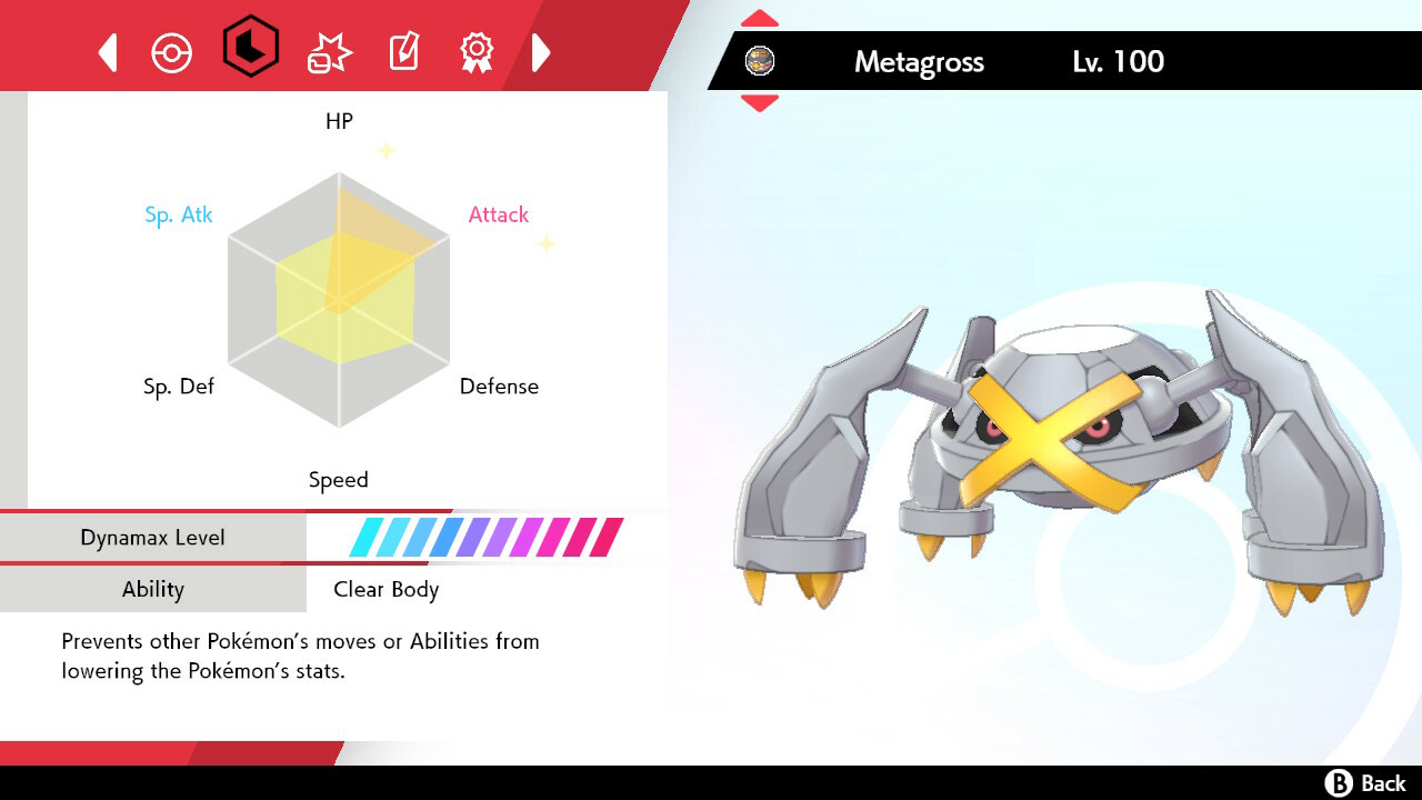 Pokemon Sword&Shield Metagross 6IV Best EVs, Nature Ultra 🌟Shiny🌟 Battle Ready