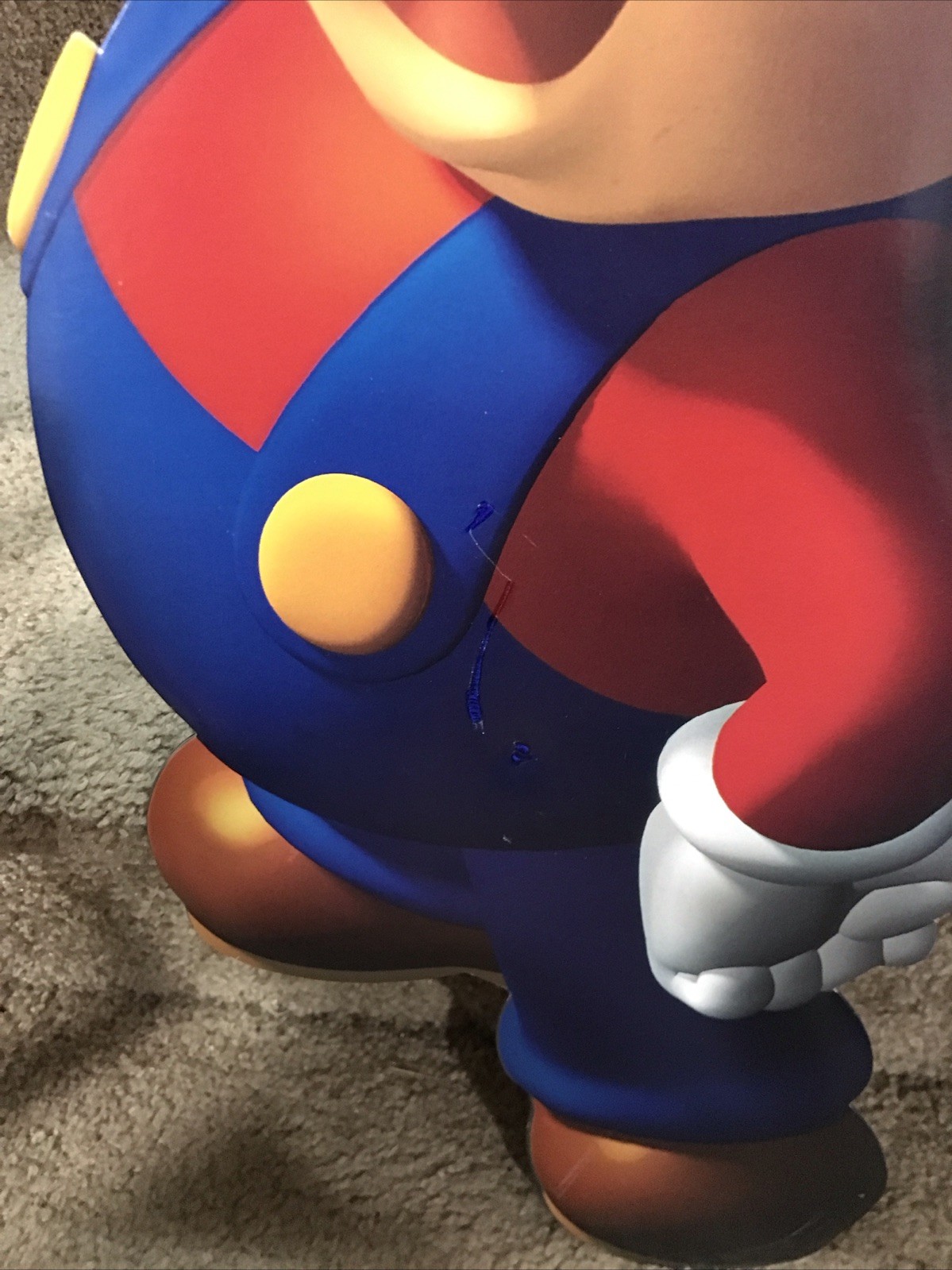 Nintendo 64 Super Mario N64 N64M30CS Cut Out Standee Store Display Launch Promo