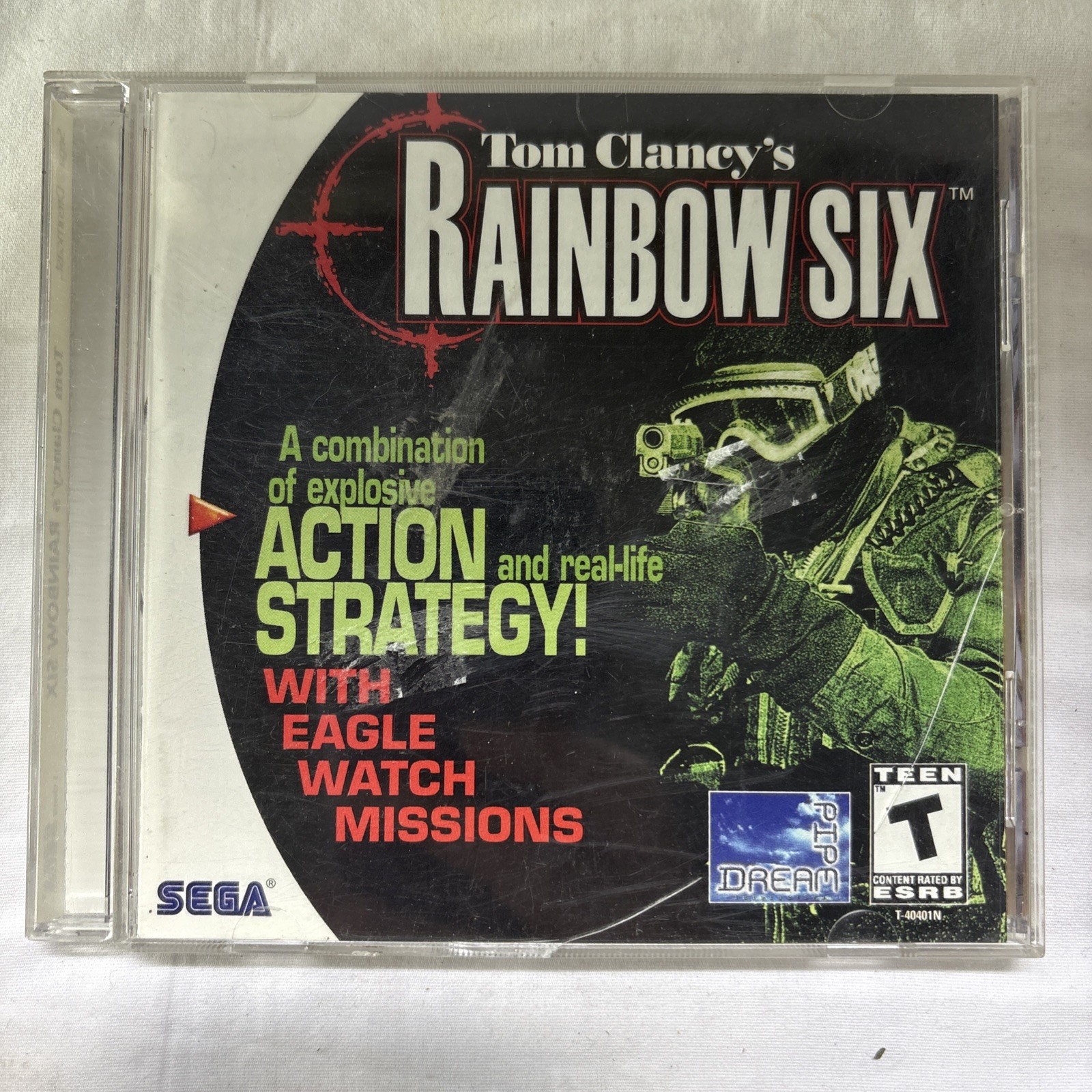 Tom Clancy’s Rainbow Six (Sega Dreamcast, 2000) Complete