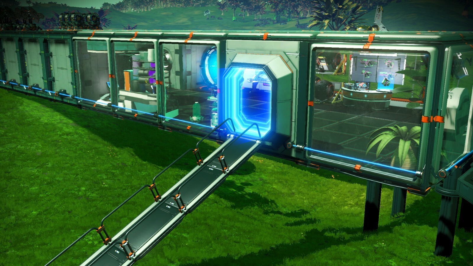 No Mans Sky Starter Base – Storage, Terminal + Landing Pad – PC, XBOX,PS4 & PS5