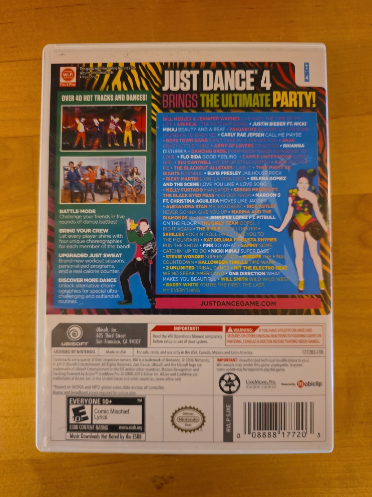 Just Dance 4 – Nintendo Wii