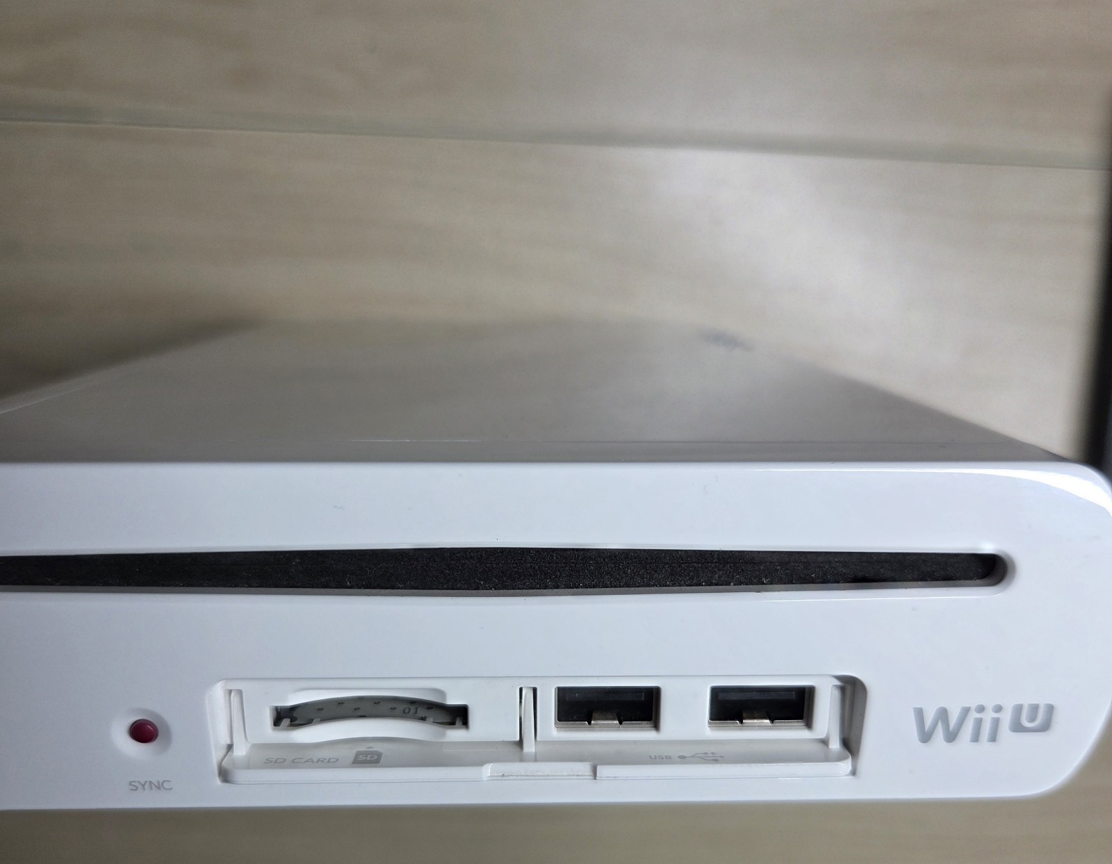 Nintendo Wii U White 8GB WUP-001(02) Parts Or Repair Only Error Code: 160-1400