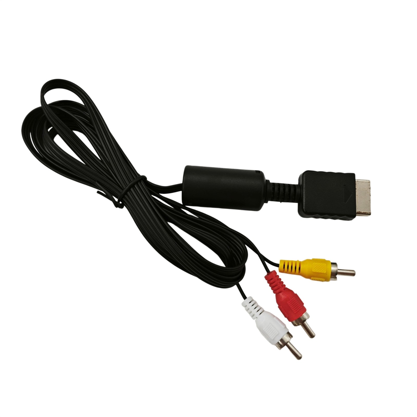 6 Feet AV to RCA Audio Video Composite Cable Cord For Sony PS1 PS2 PS3 PS3 Slim
