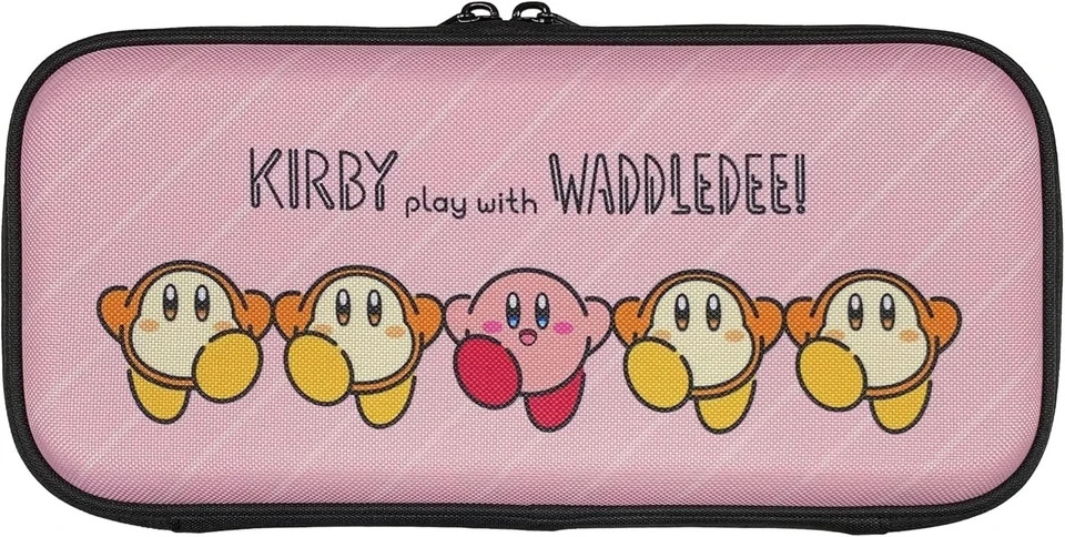 Nintendo Switch 2 Slim Hard Case Kirby play with Waddle Dee Keys Factory Japan