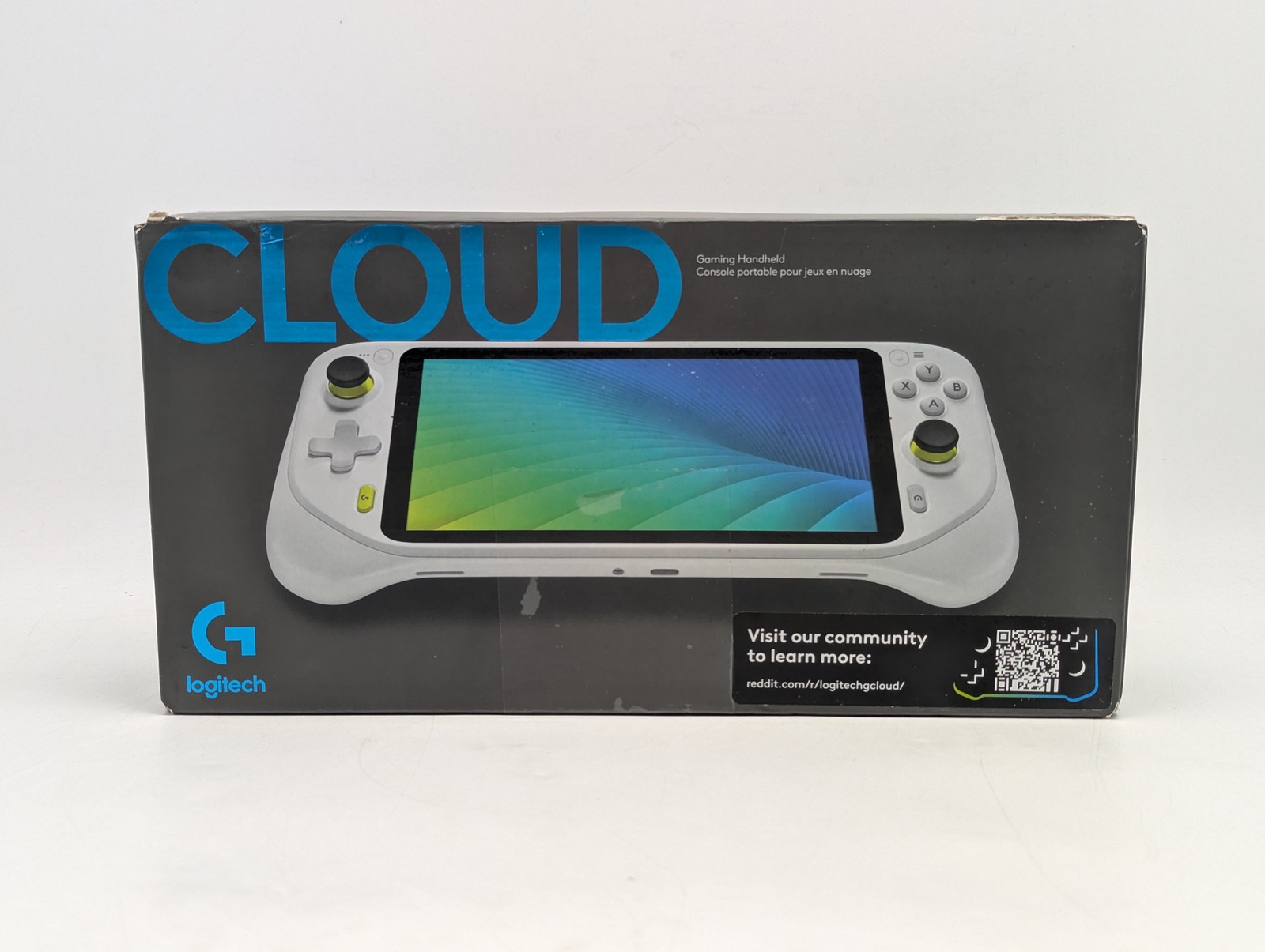 Logitech G Cloud Gaming Handheld Console 7″ 1080p Display | White 940-000198