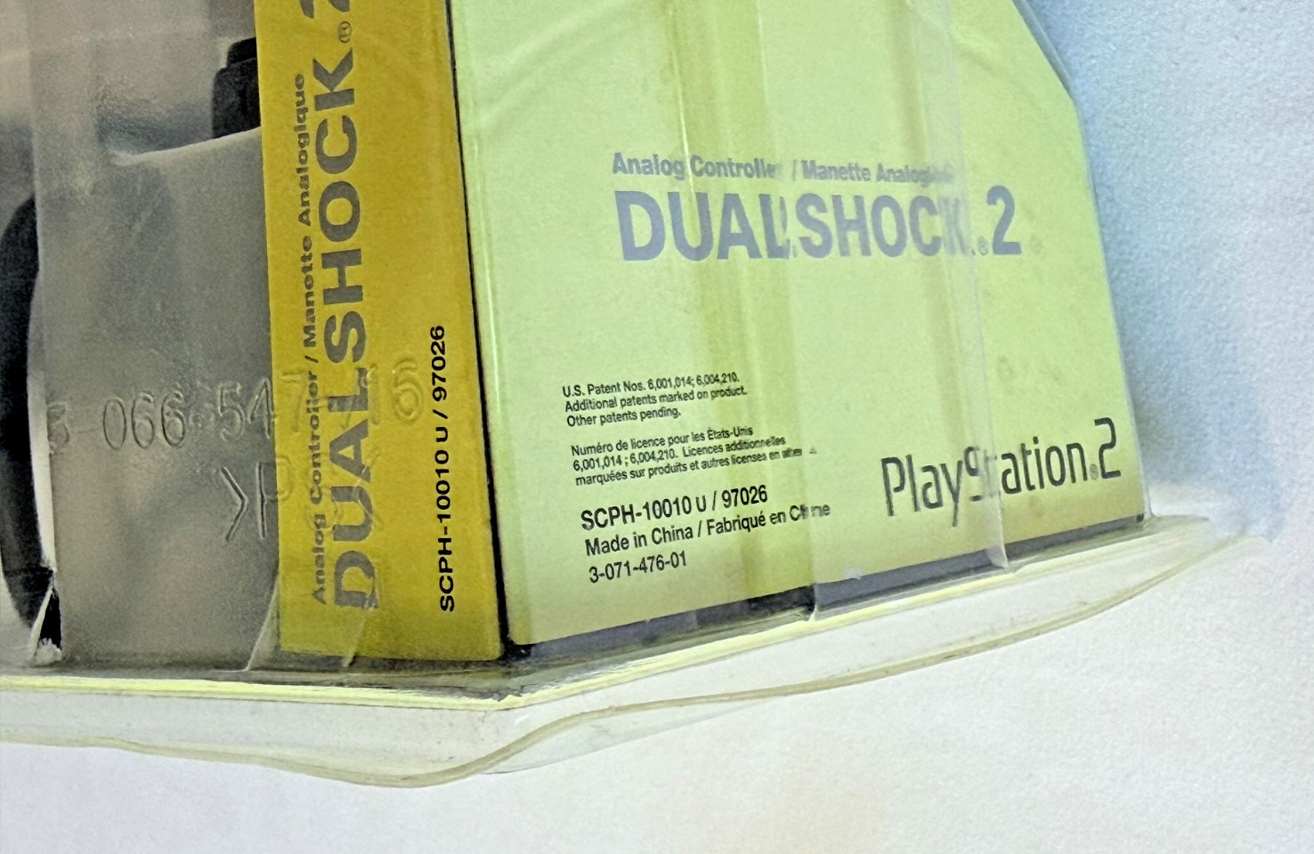 Sony PlayStation 2 DualShock 2 Controller Black OEM NEW SEALED SCPH-10010 PS2