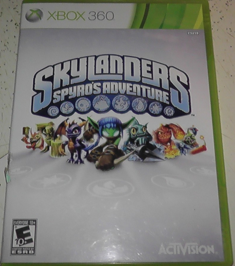 SKYLANDERS SPYRO’S ADVENTURE – xbox 360 Game Tested Working COMPLETE