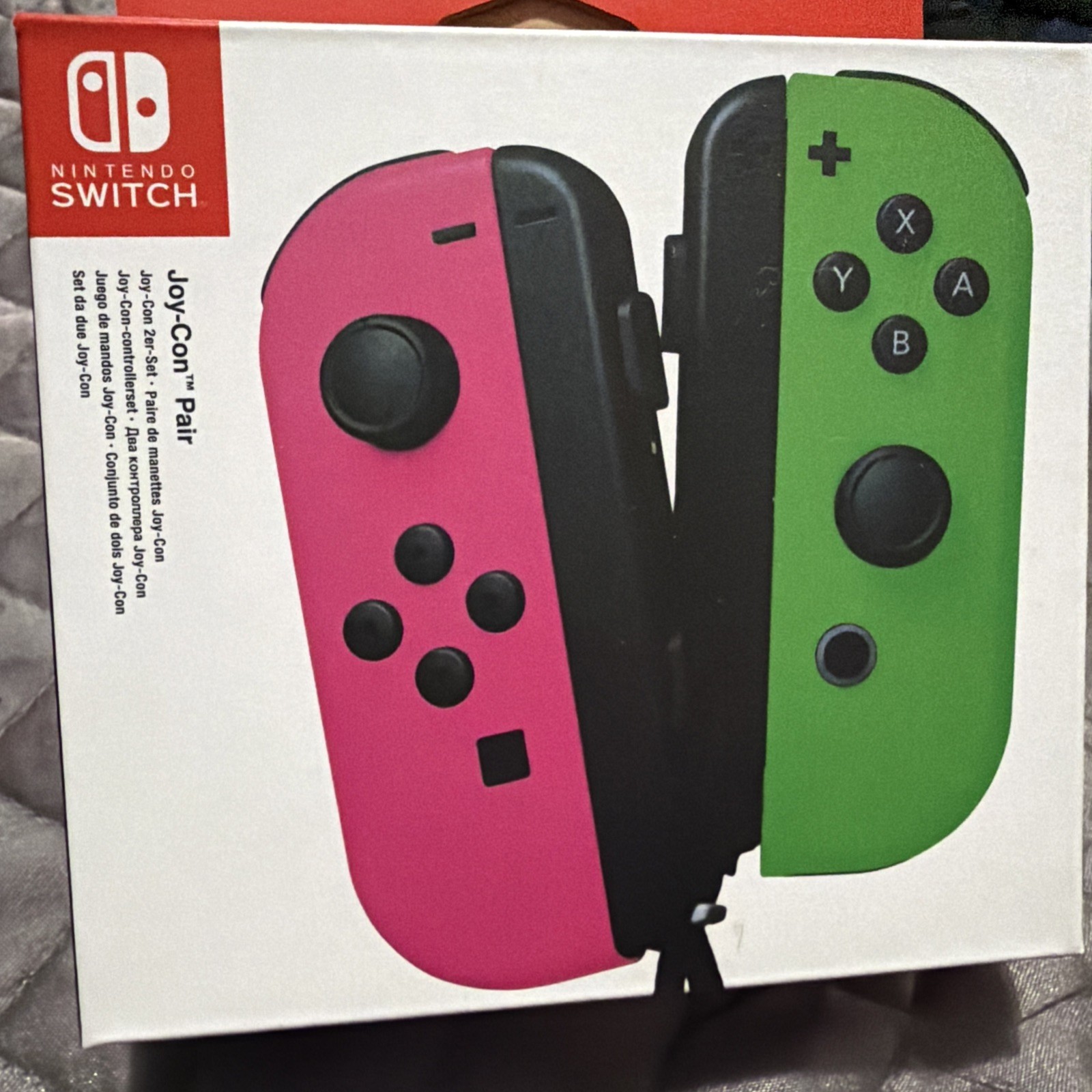 Nintendo Switch 146214 Gamepad – Neon Green/Neon Pink