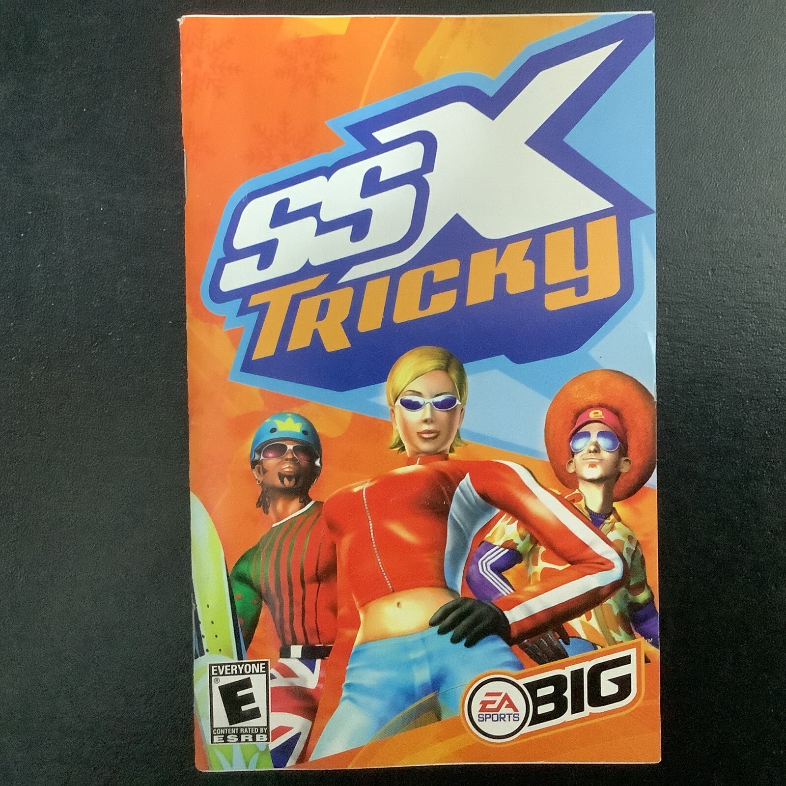 SSX Tricky PS2 PlayStation 2 Instruction Manual Only