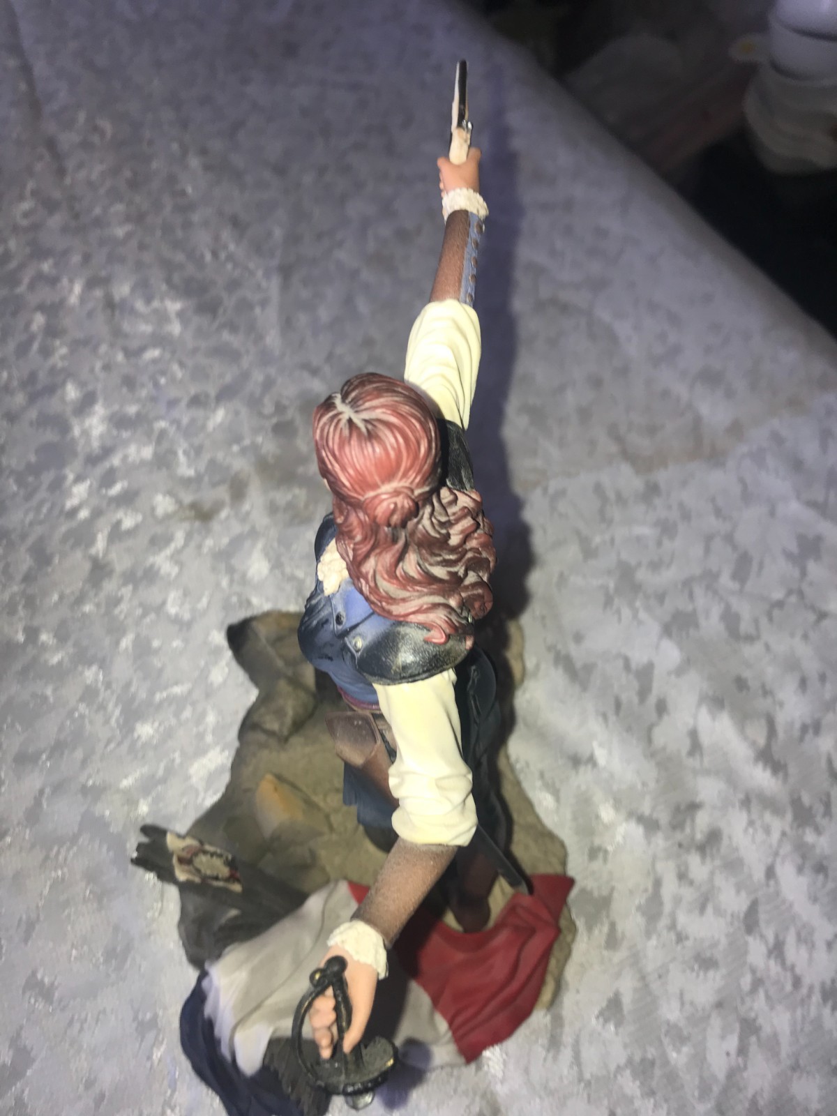 Rare UBISOFT ASSASSINS CREED Unity ELISE The FIERY TEMPLAR Collectable STATUE 9½