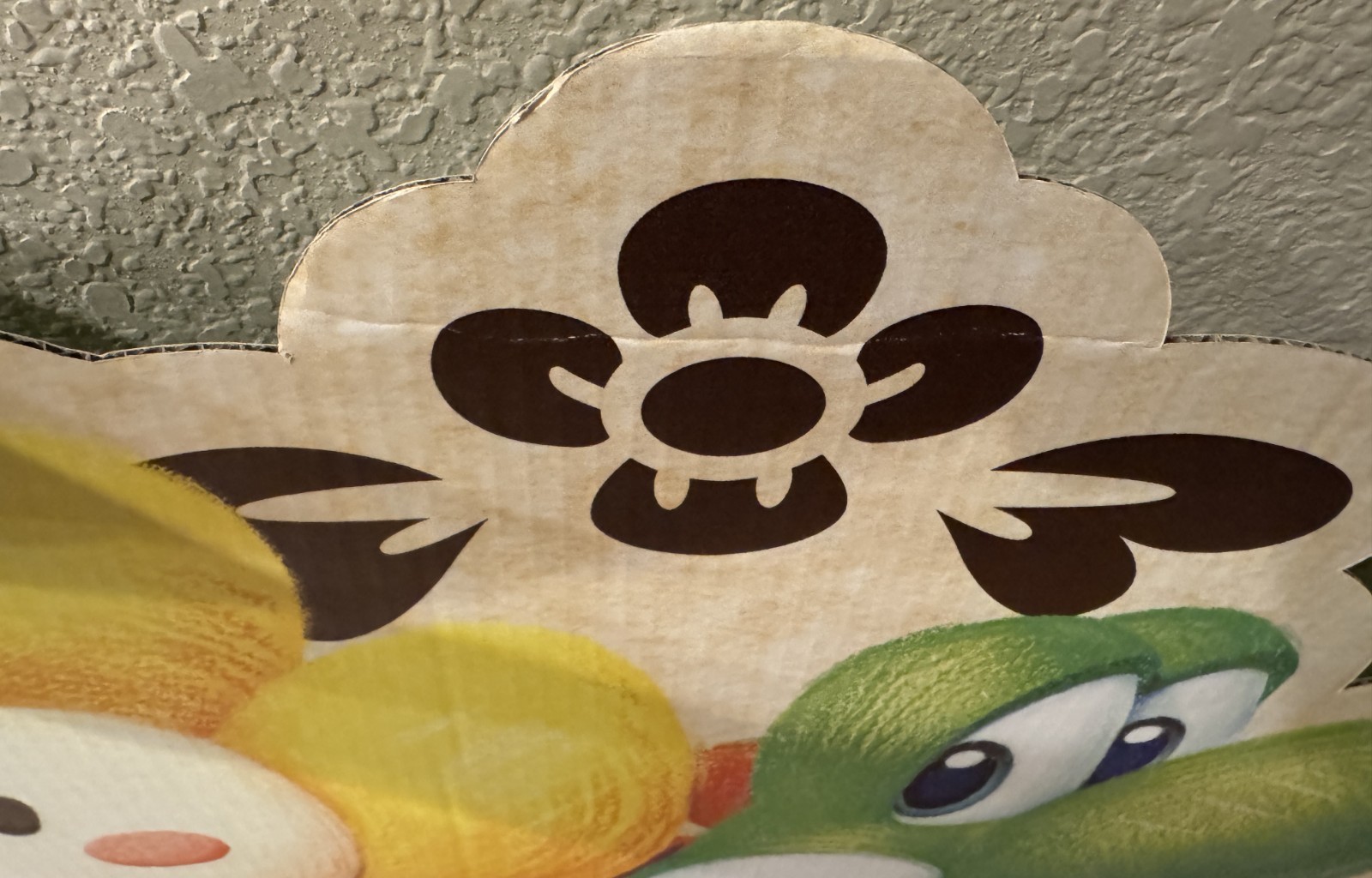 Large Yoshi and the Mysterious Book GameStop Promo Standee 41.5″ x 34.5″