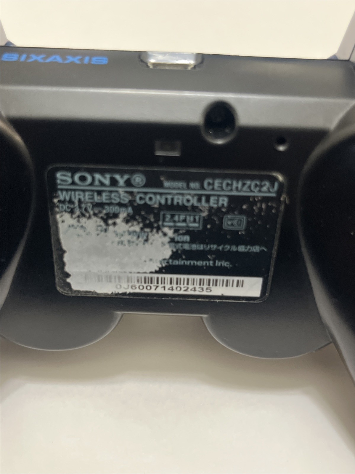 OEM Sony PS3 Controller Genuine DualShock 3 – Tested- Black